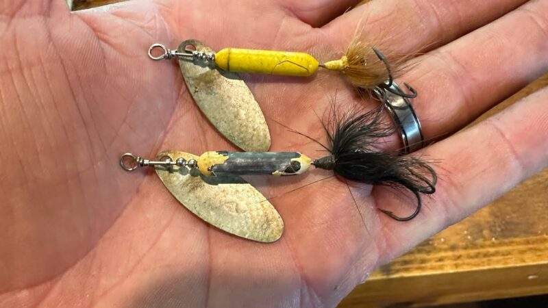 Rig and fish Rooster Tails