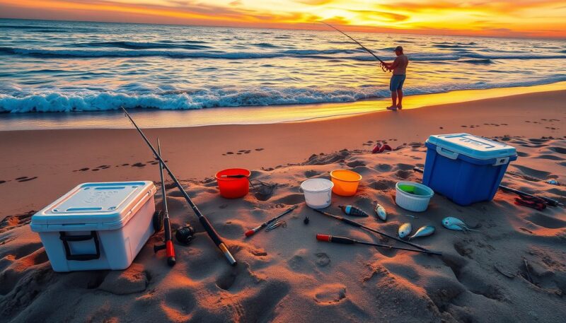 surf fishing gear and techniques