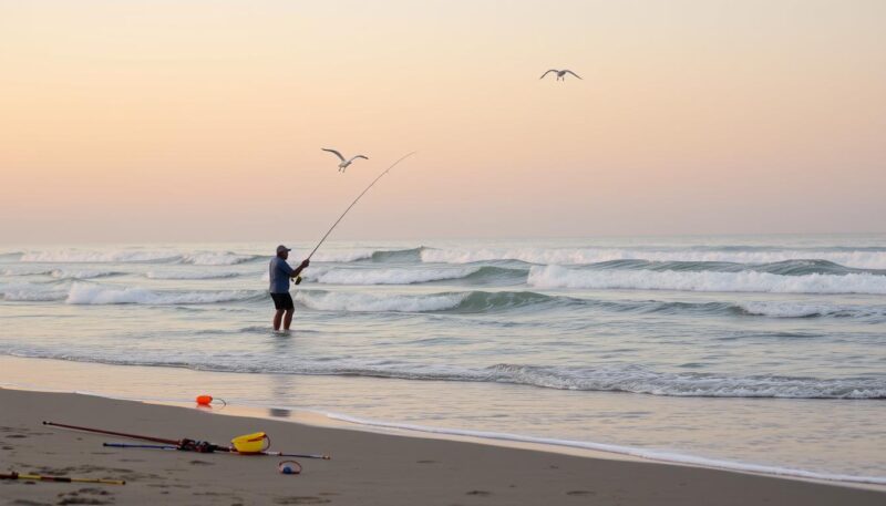 what is surf fishing